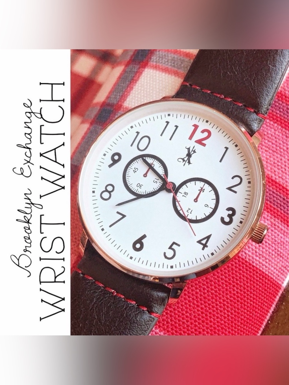 Brooklyn Exchange Analog Wrist Watch